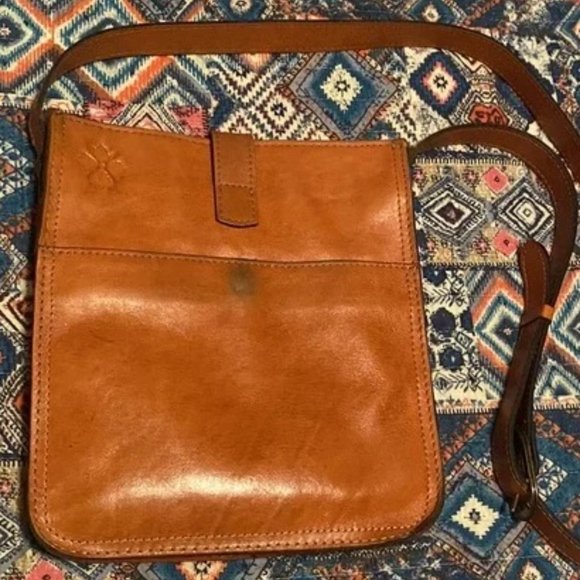Patricia Nash Venezia Tooled Leather Crossbody - Picture 2 of 3